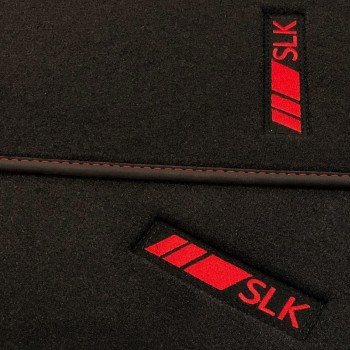 Mercedes SLK R172 (2011 - current) Velour redline car mats