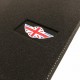 Mini Cooper / One R50 (2001 - 2007) Velour logo Mini car mats