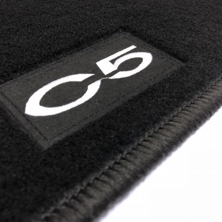 Citroen C5 Sedán (2008 - 2017) tailored logo car mats