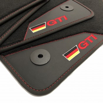 For VW Golf 7 VII 4x original GTI velour textile premium floor mats mats set