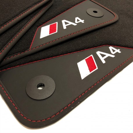 Audi A4 B9 Sedan (2015 - current) leather car mats