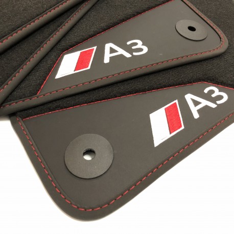 Audi A3 8V7 Cabriolet (2014 - current) leather car mats