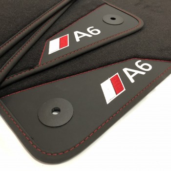 Audi A6 C8 (2018-current) leather car mats