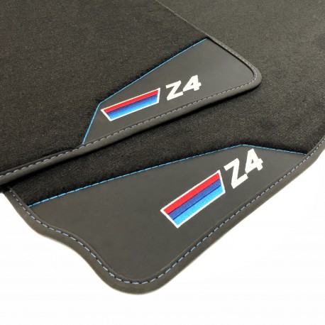 BMW Z4 E85 (2002 - 2009) leather car mats