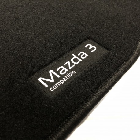 Mazda 3 (2013 - 2017) tailored logo car mats