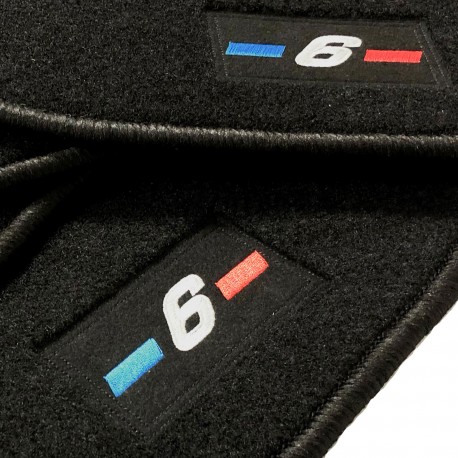 BMW 6 Series E64 Cabriolet (2003 - 2011) tailored logo car mats