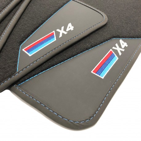 BMW X4 G02 (2018-current) leather car mats