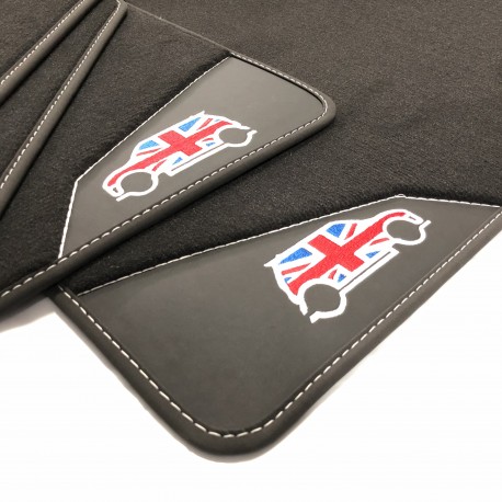 Mini Clubvan leather car mats