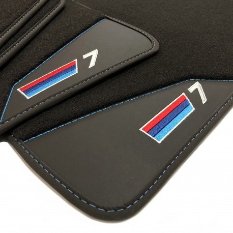 BMW 7 Series F01 short (2009-2015) leather car mats