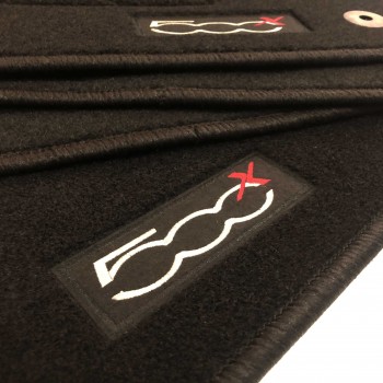 Floor mats, Fiat 500 X (2015 - present) logo