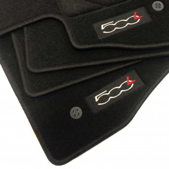 Floor mats, Fiat 500 L (2012 - present) logo