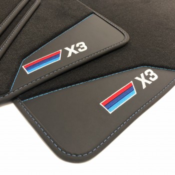 BMW X3 F25 (2010 - 2017) leather car mats