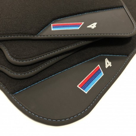 BMW 4 Series F36 Gran Coup 2014 2020 leather car mats