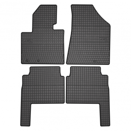 Kia Sorento 7 seats (2009 - 2012) rubber car mats