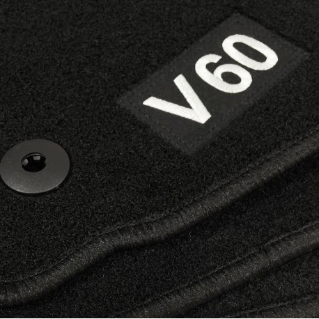 Volvo S60 (2010 - current) tailored logo car mats