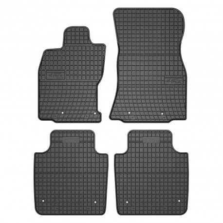 Floor mats, rubber Jaguar XJ VII (2002-2009)