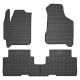 Floor mats, rubber Kia Carens II (2002-2006)