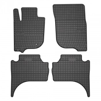 Floor mats, rubber Nissan L200 (2019-...)