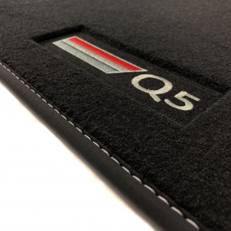 Floor mats, Velour with logo for Audi Q5 Sportback (2021-present)