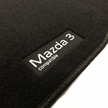 Floor mats with logo for Mazda 3 (2019-present)