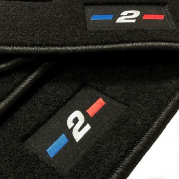 Floor mats with logo for BMW 2-Series G42 Coupe (2022-present)
