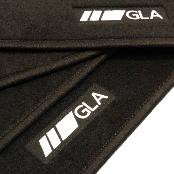Floor mats with logo for Mercedes GLA H247 (2020-present)