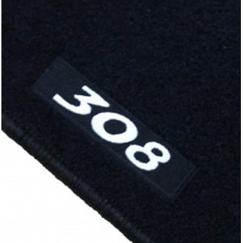 Floor mats with logo for Peugeot 308, 5-door (2022-present)