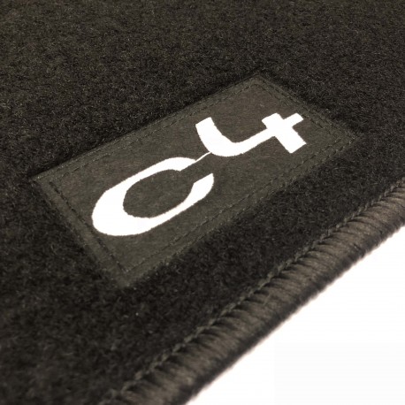 Floor mats with logo for Citroen C4 electric e-C4 (2021-present)