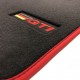 Floor mats, Velour with logo for Volkswagen Golf 8 eTSI (2020-present)