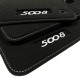 Floor mats Peugeot 5008 7-seater (2009 - 2017) velour