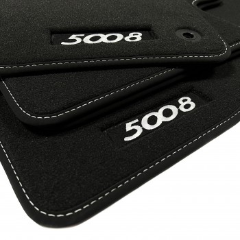 Floor mats Peugeot 5008 7-seater (2017-2020) velour