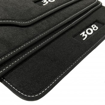 Floor mats Peugeot 308 3 or 5 doors (2007 - 2013) velour