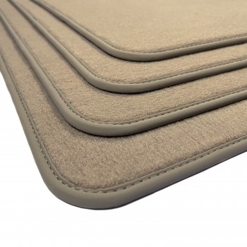 Ford Mustang (2015 - current) beige car mats