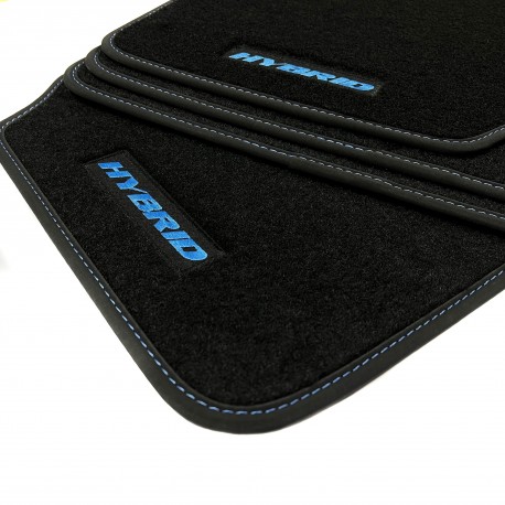 Floor mats Audi A6 C8 allroad (2018-present) logo Hybrid