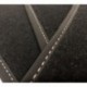 Mini R57 Cabriolet (2009 - 2016) Velour logo Mini car mats