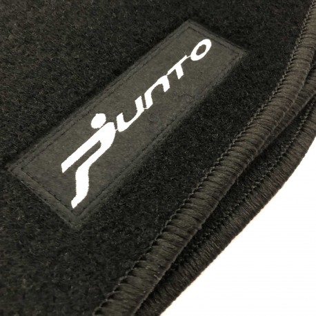 Fiat Punto Evo 3 seats (2009 - 2012) tailored logo car mats