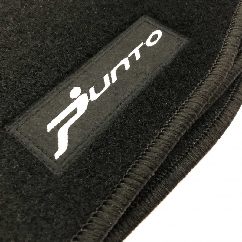 Fiat Punto Evo 5 seats (2009 2012) tailored logo car mats