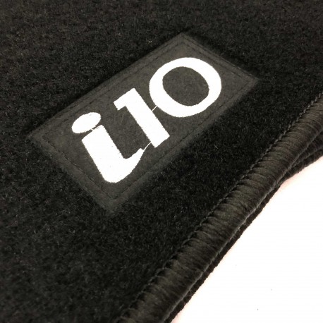 Hyundai i10 (2013 - current) tailored logo car mats