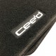 Kia Ceed (2007 - 2009) tailored logo car mats