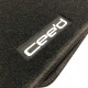Kia Ceed (2012 - 2015) tailored logo car mats