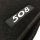 Peugeot 508 touring (2010 - current) tailored logo car mats