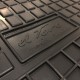 Floor mats, rubber DS7 / DS7 E-Tense (2017-...)