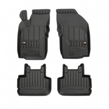 Floor mats type bucket of Premium rubber for Alfa Romeo 147 hatchback (2000 - 2010)