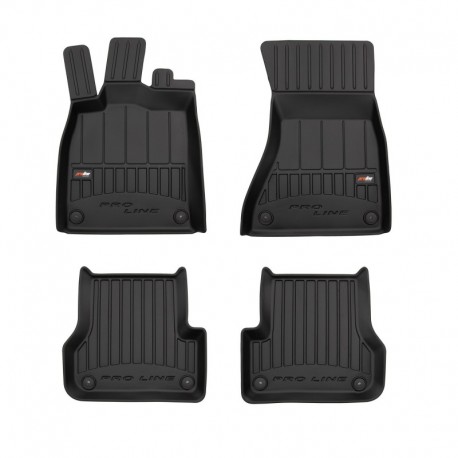 Floor mats type bucket of Premium rubber for Audi A6 C7 (2011 - 2018)