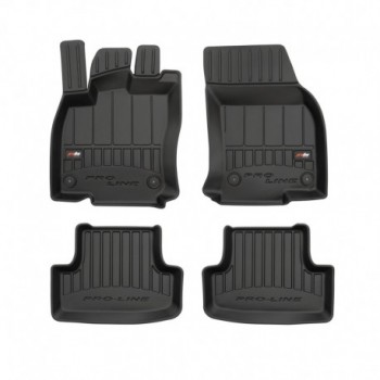 Floor mats, Premium type-bucket of rubber for Audi Q2 crossover (2016 - 2020)