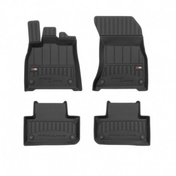 Floor mats type bucket of Premium rubber for Audi Q5 II suv (2016 - )