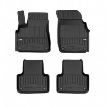 Floor mats, Premium type-bucket of rubber for Audi Q7 II suv (2015 - )