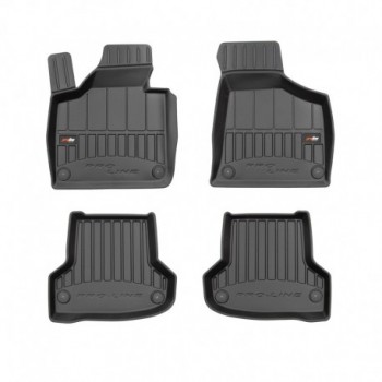 Floor mats type bucket of Premium rubber for Audi RS3 8P hatchback (2003 - 2013)