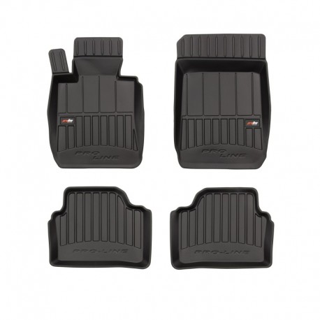 Floor mats type bucket of Premium rubber for BMW 3 Series E90 sedan (2004 - 2012)