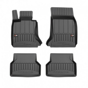 Floor mats, Premium type-bucket of rubber for BMW 5 Series E60 sedan (2003 - 2010)